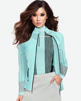 Jamie Sadock   Ladies full zip Knitwear- Jacket